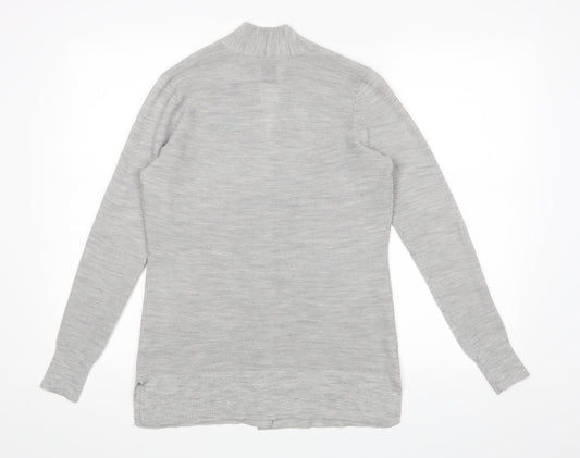 Ann Taylor Womens Grey   Wrap Jumper Size 10