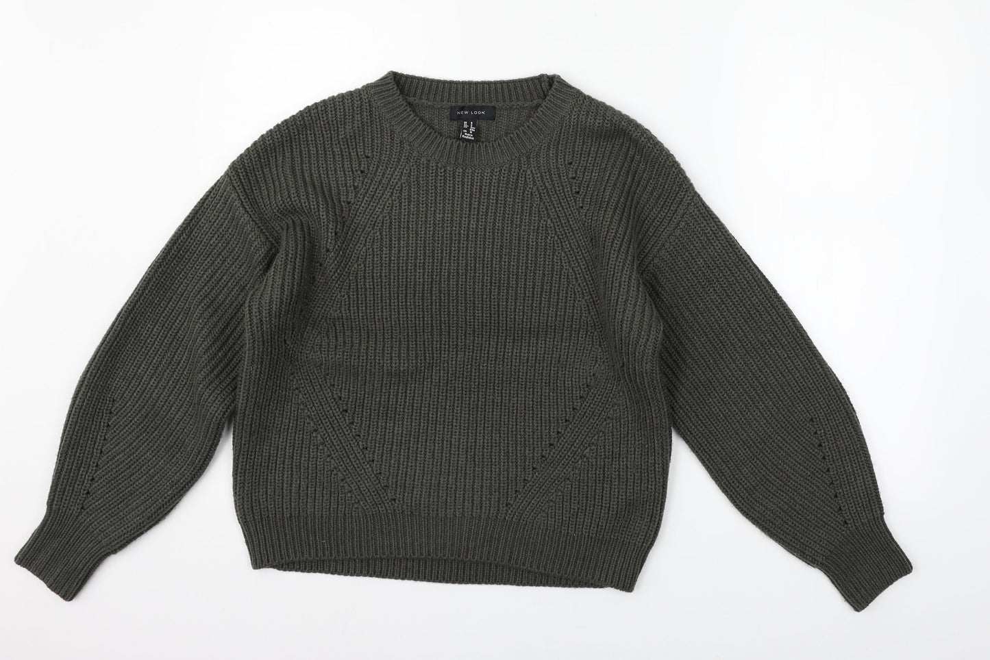 New Look Womens Gold   Pullover Jumper Size S