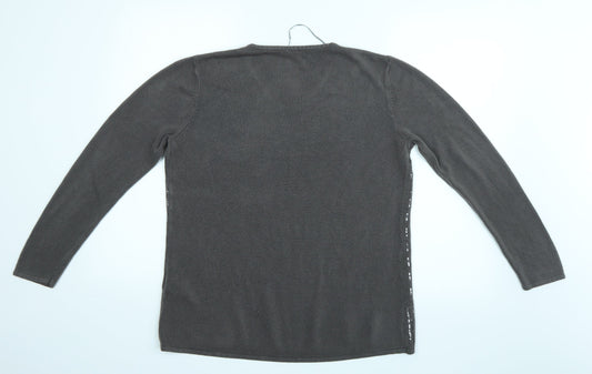 Preworn Womens Brown   Pullover Jumper Size L