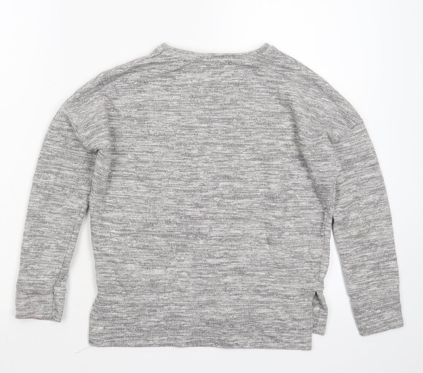New Look Girls Grey   Pullover Sweatshirt Size 10-11 Years