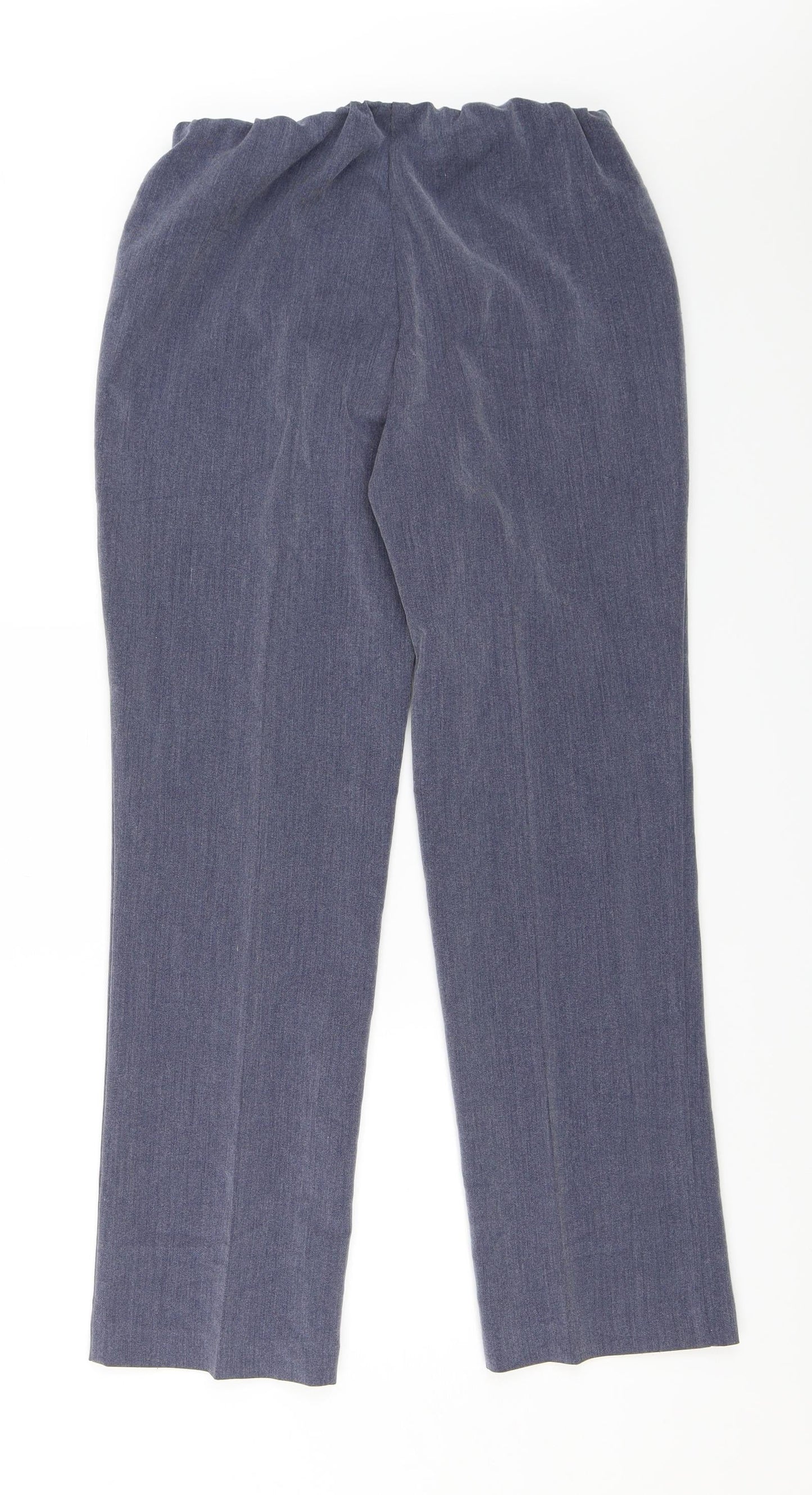 Bonmarché Womens Blue   Trousers  Size 10 L28 in