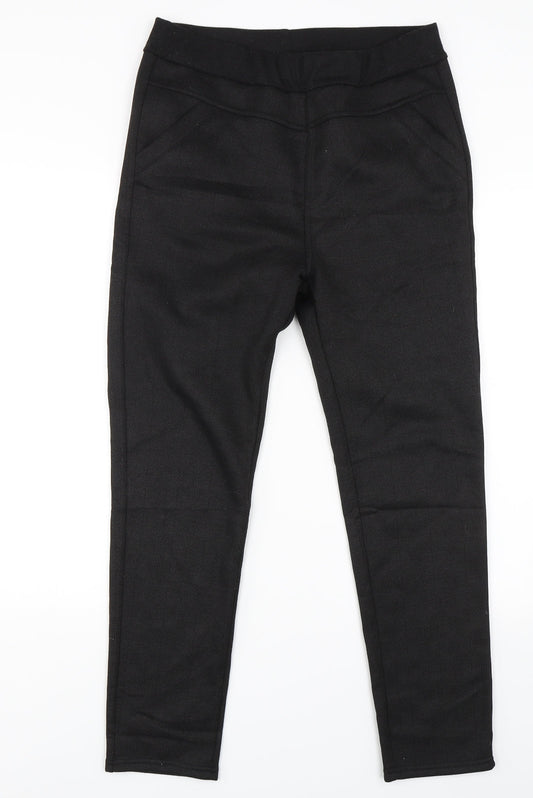 Preworn Womens Black   Trousers  Size 3XL L26 in