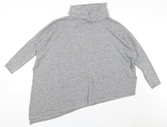 New Look Womens Grey   Pullover Jumper Size S