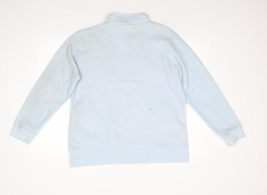 Damart Womens Blue  Fleece Jacket  Size M