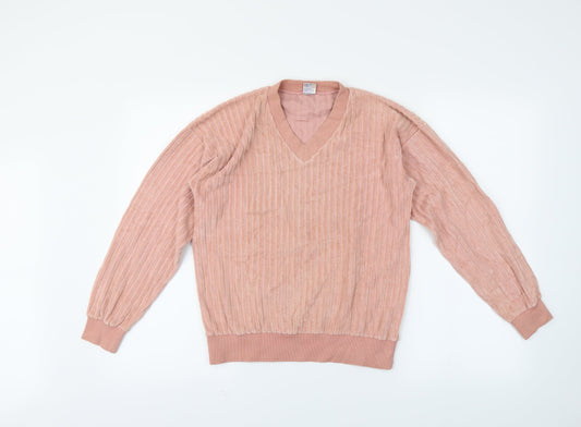 fix teen Girls Pink   Pullover Jumper Size 14 Years