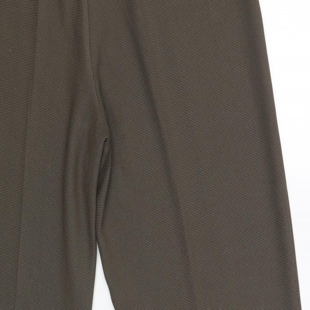 BHS Womens Brown   Capri Trousers Size 16 L26 in