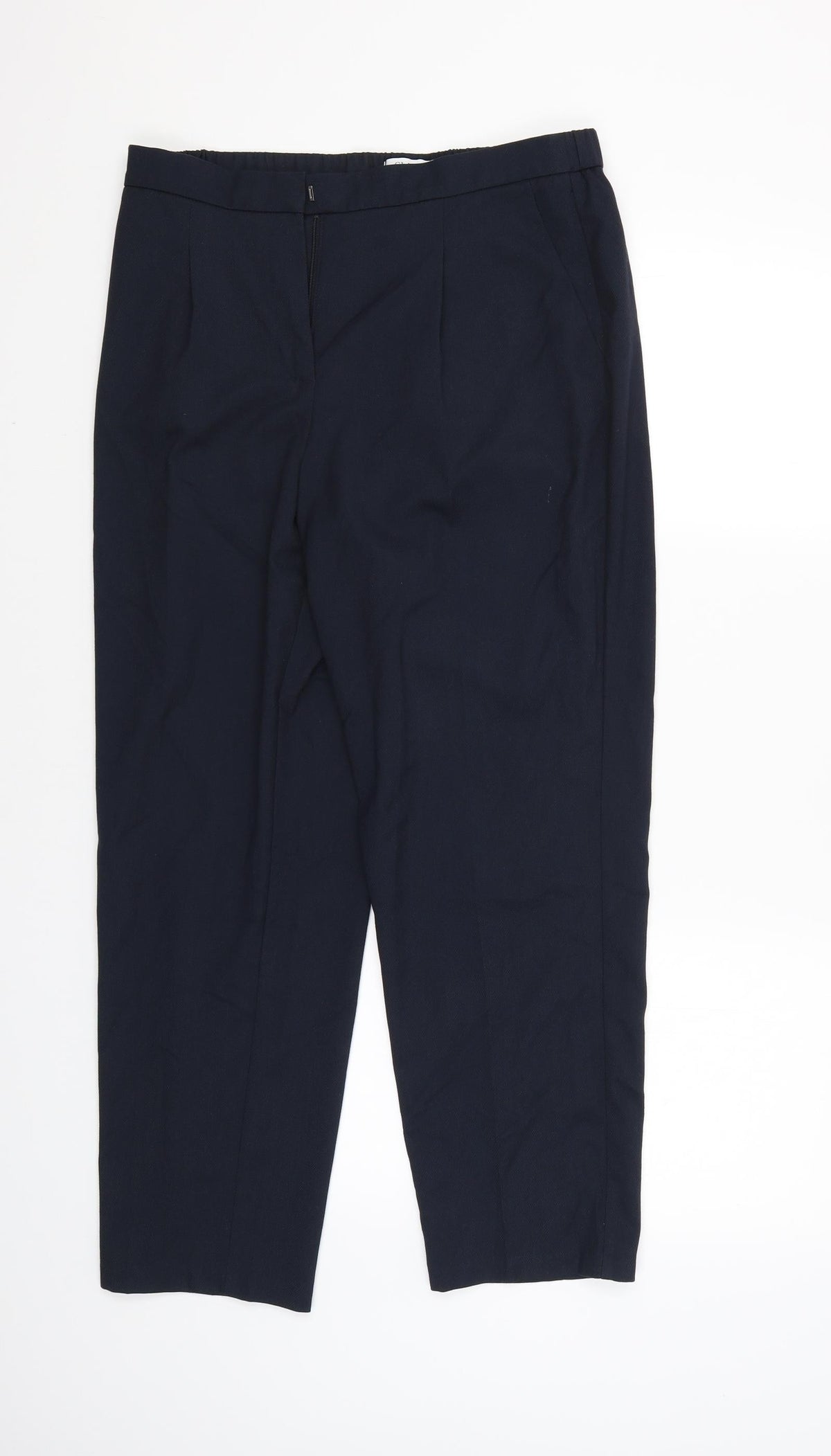 Classics Womens Blue   Trousers  Size 12 L26.5 in