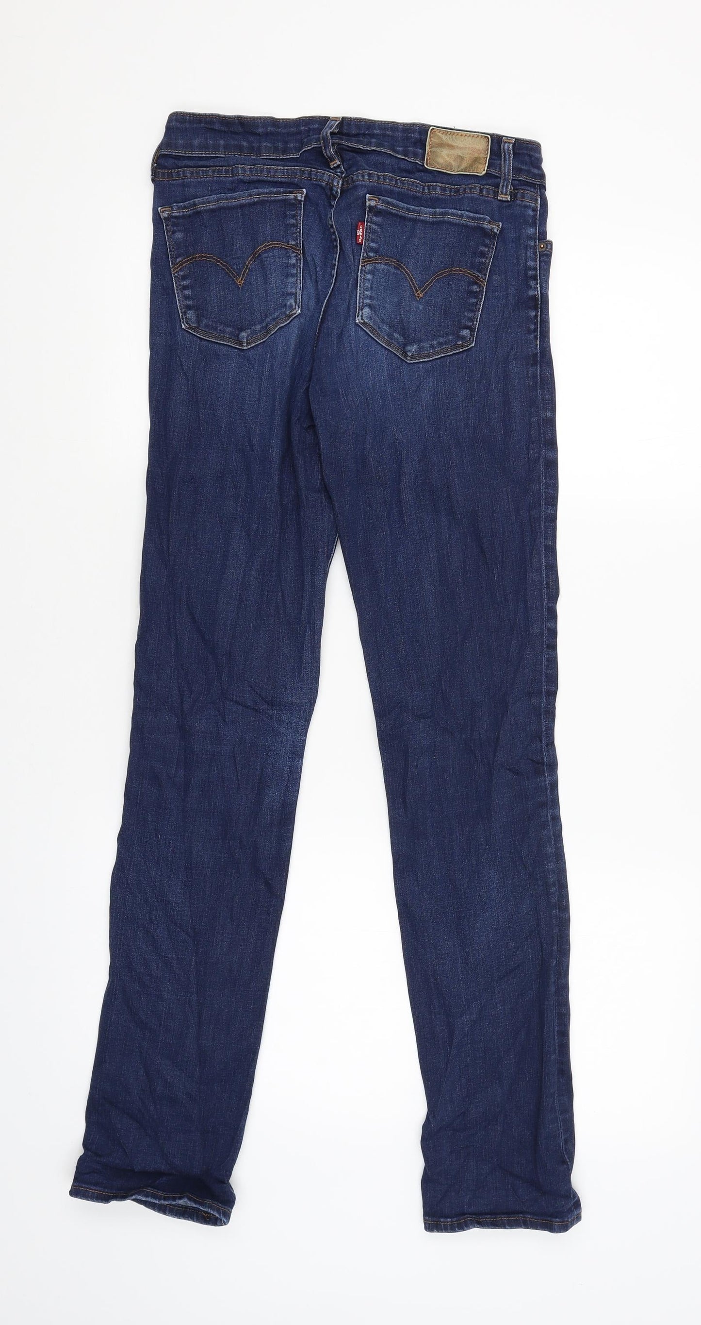 Preworn Womens Blue   Skinny Jeans Size 28 L30 in