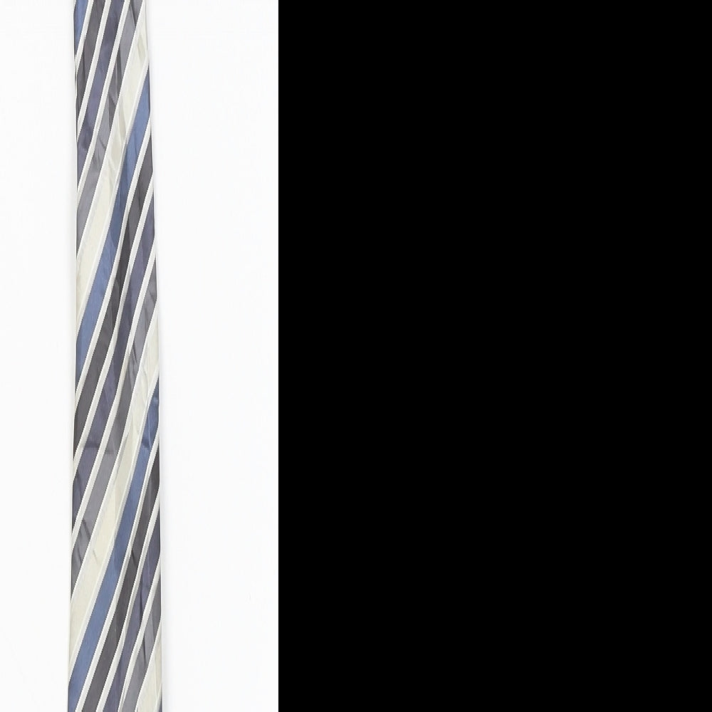Marks & Spencer Mens Multicoloured Striped  Pointed Tie One Size
