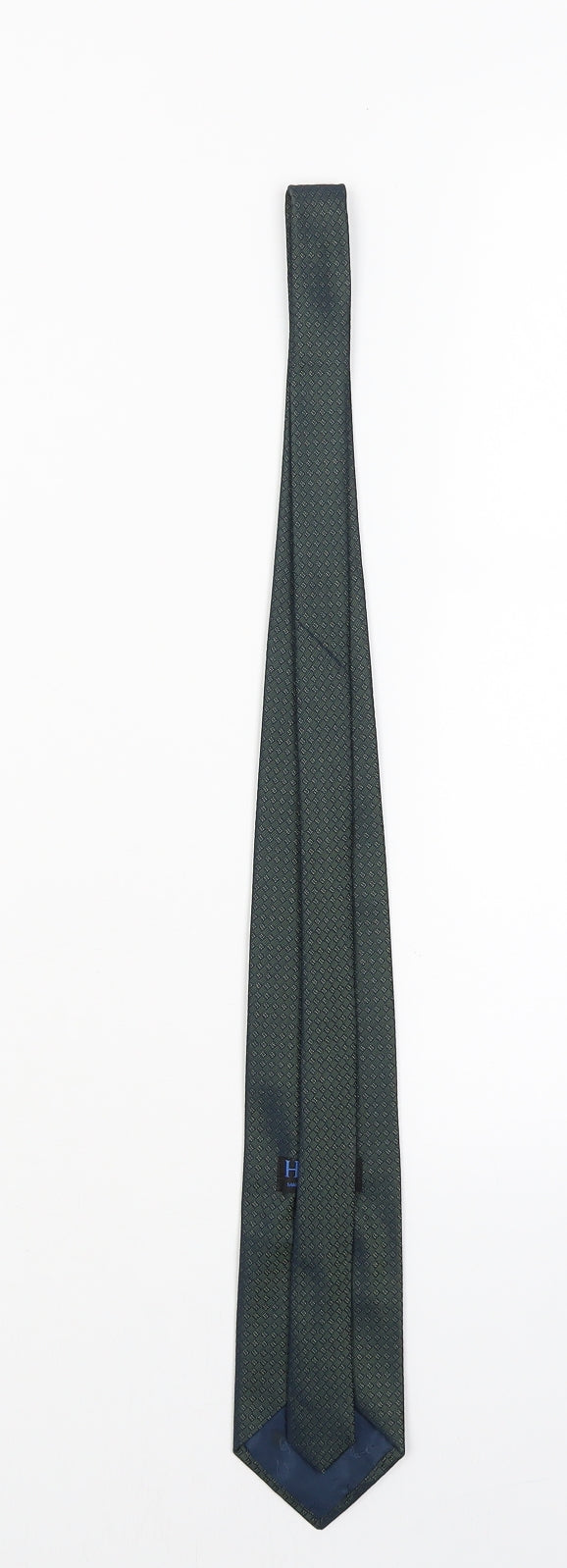 havana Mens Green Plaids & Checks  Pointed Tie One Size