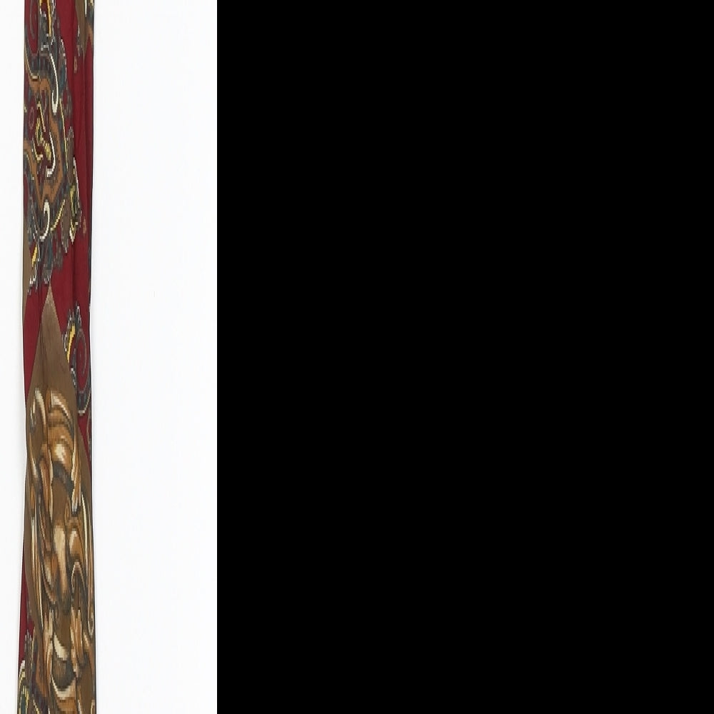 Ferrari Mens Multicoloured Paisley  Pointed Tie One Size