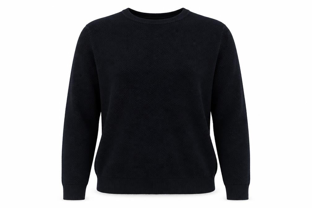 Front view of Red Herring women’s blue jumper, size L