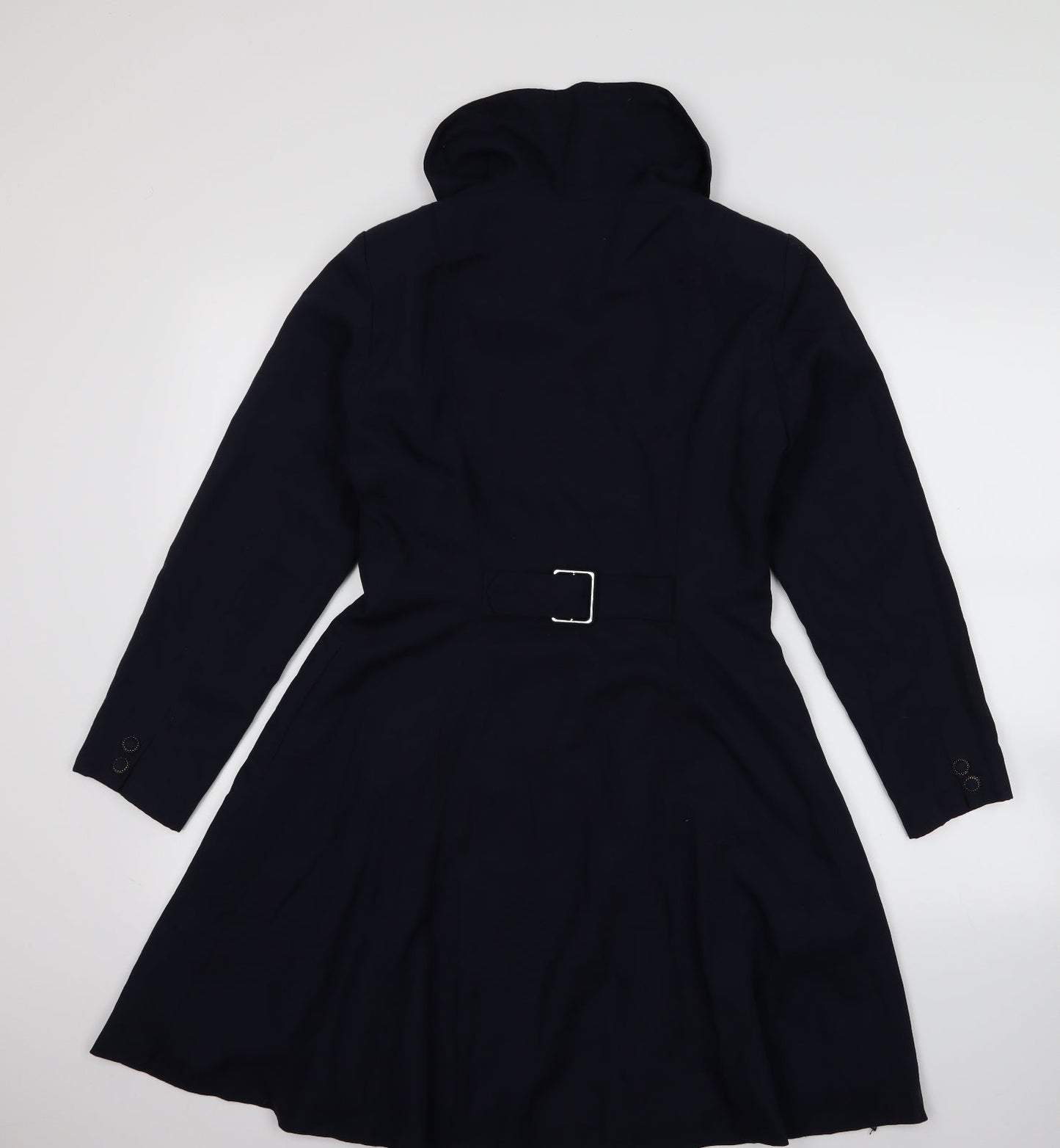Preworn Womens Blue   Overcoat Jacket Size M