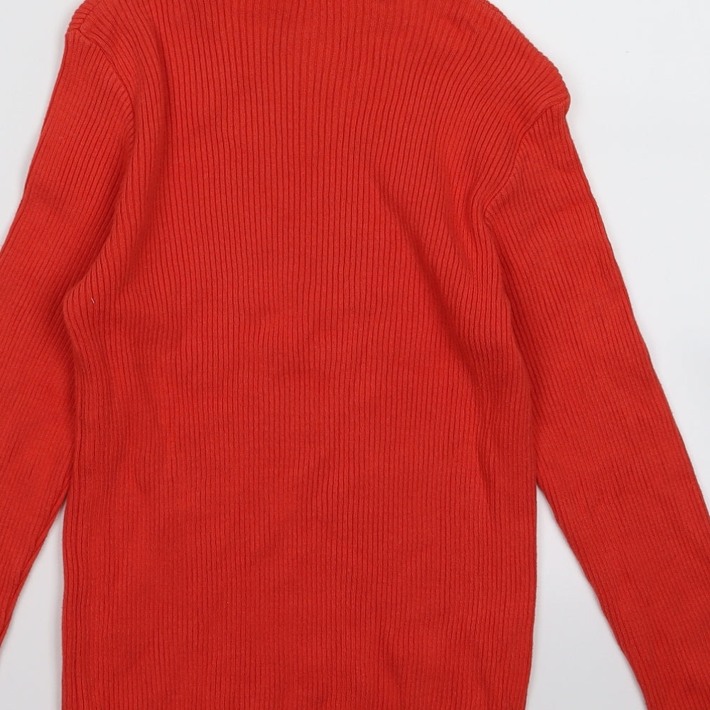 Preworn Womens Red   Pullover Jumper Size S
