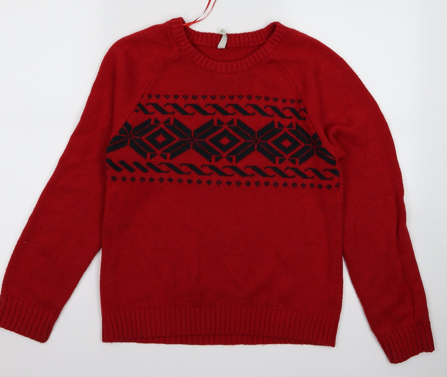 Preworn Womens Red   Pullover Jumper Size 10