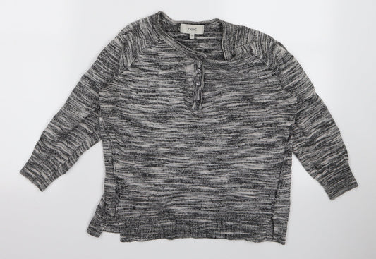 Preworn Womens Grey   Basic T-Shirt Size M