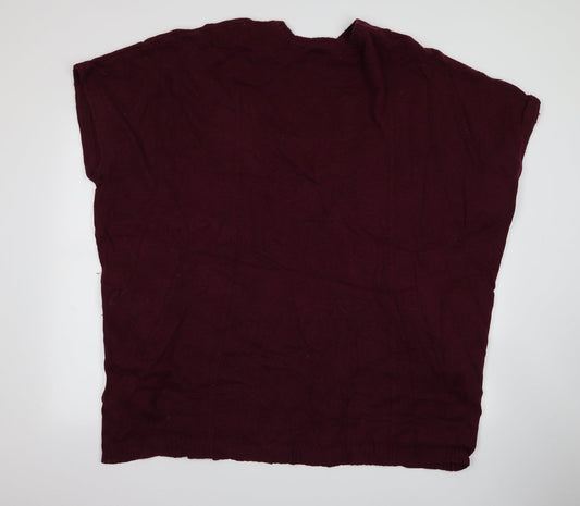 Preworn Womens Red   Pullover Jumper Size M