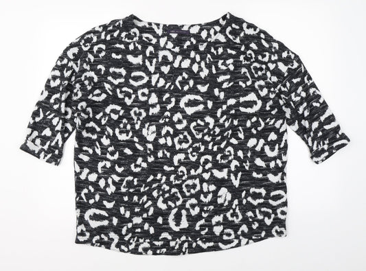 Marks & Spencer Womens Multicoloured Floral  Pullover Jumper Size 14