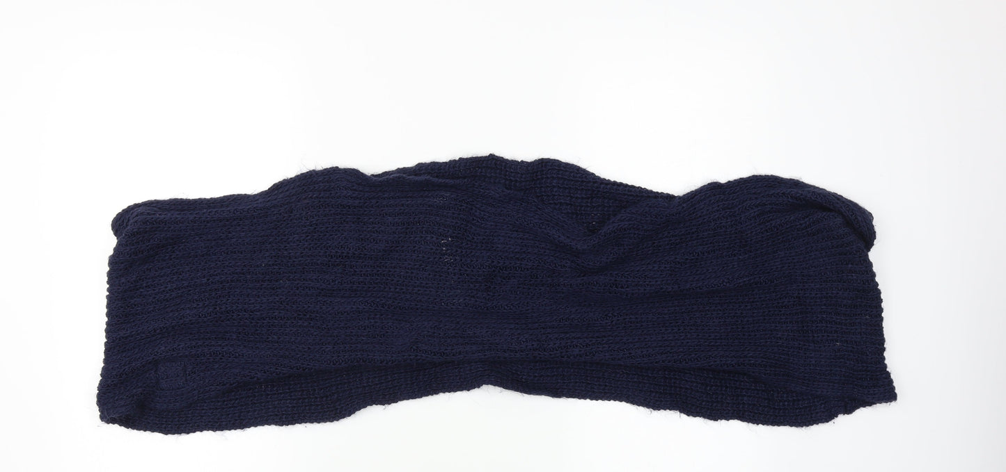Preworn Womens Blue    Scarf