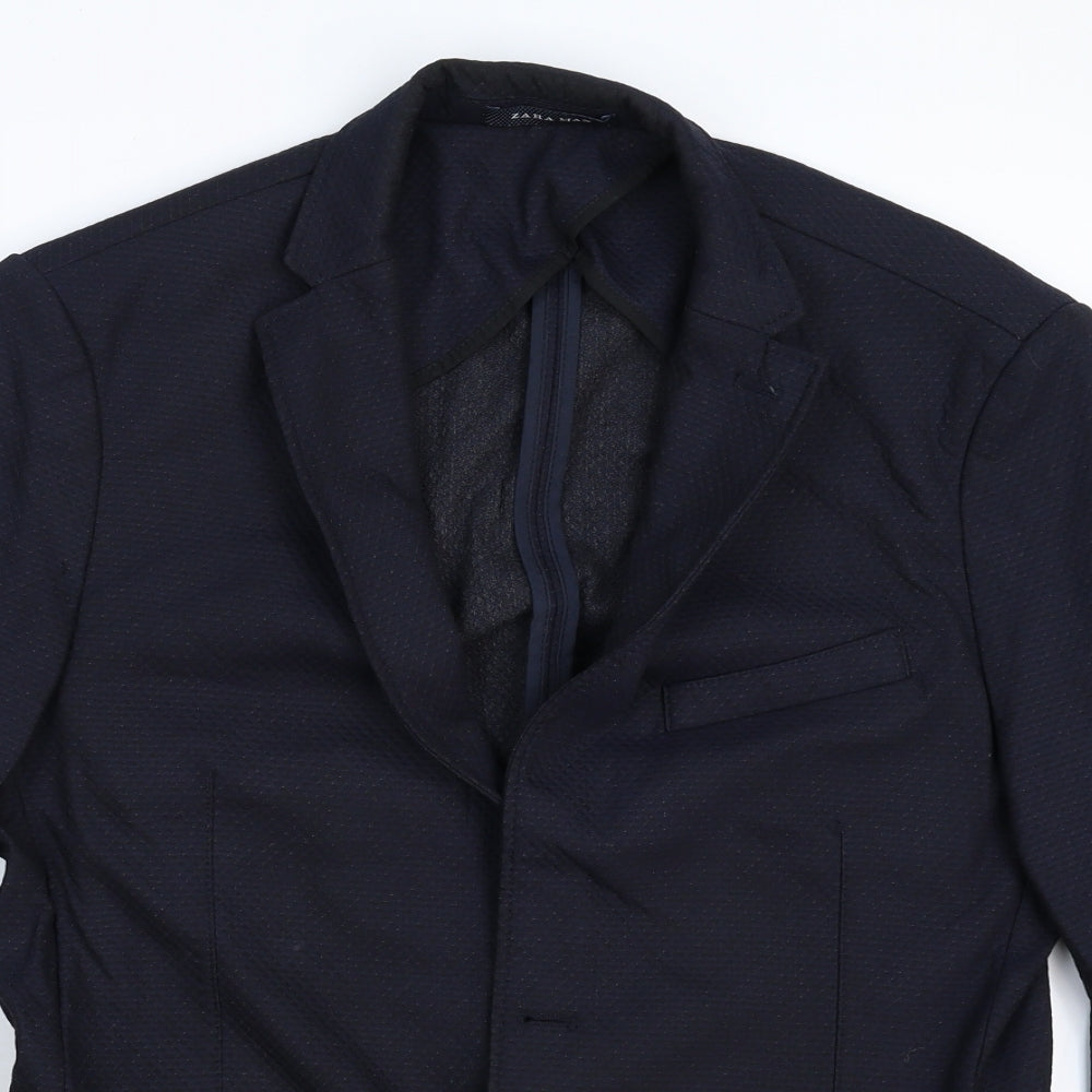 Zara Womens Blue   Jacket Blazer Size 44