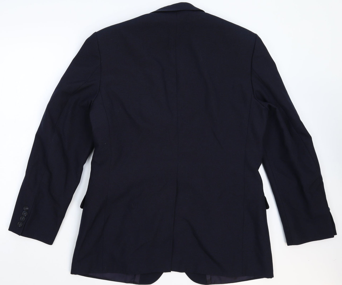 St Michael Mens Blue   Jacket Suit Jacket Size 40