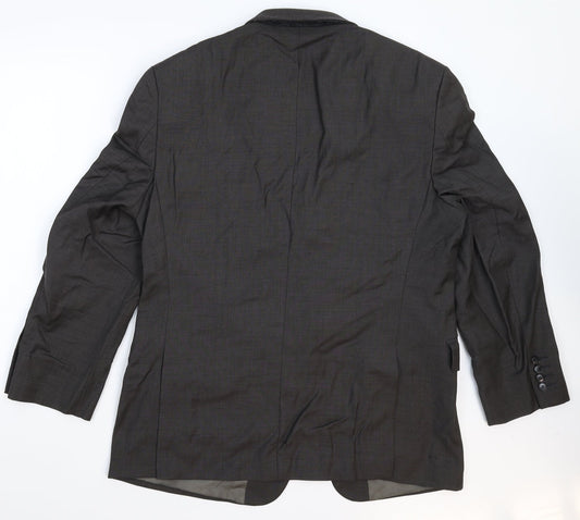 Marks and Spencer Mens Grey   Jacket Suit Jacket Size 42