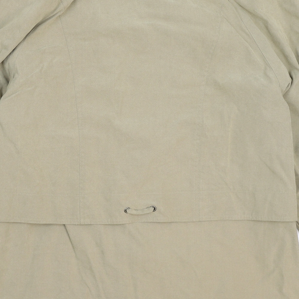 Telemac Womens Beige   Jacket Coat Size L