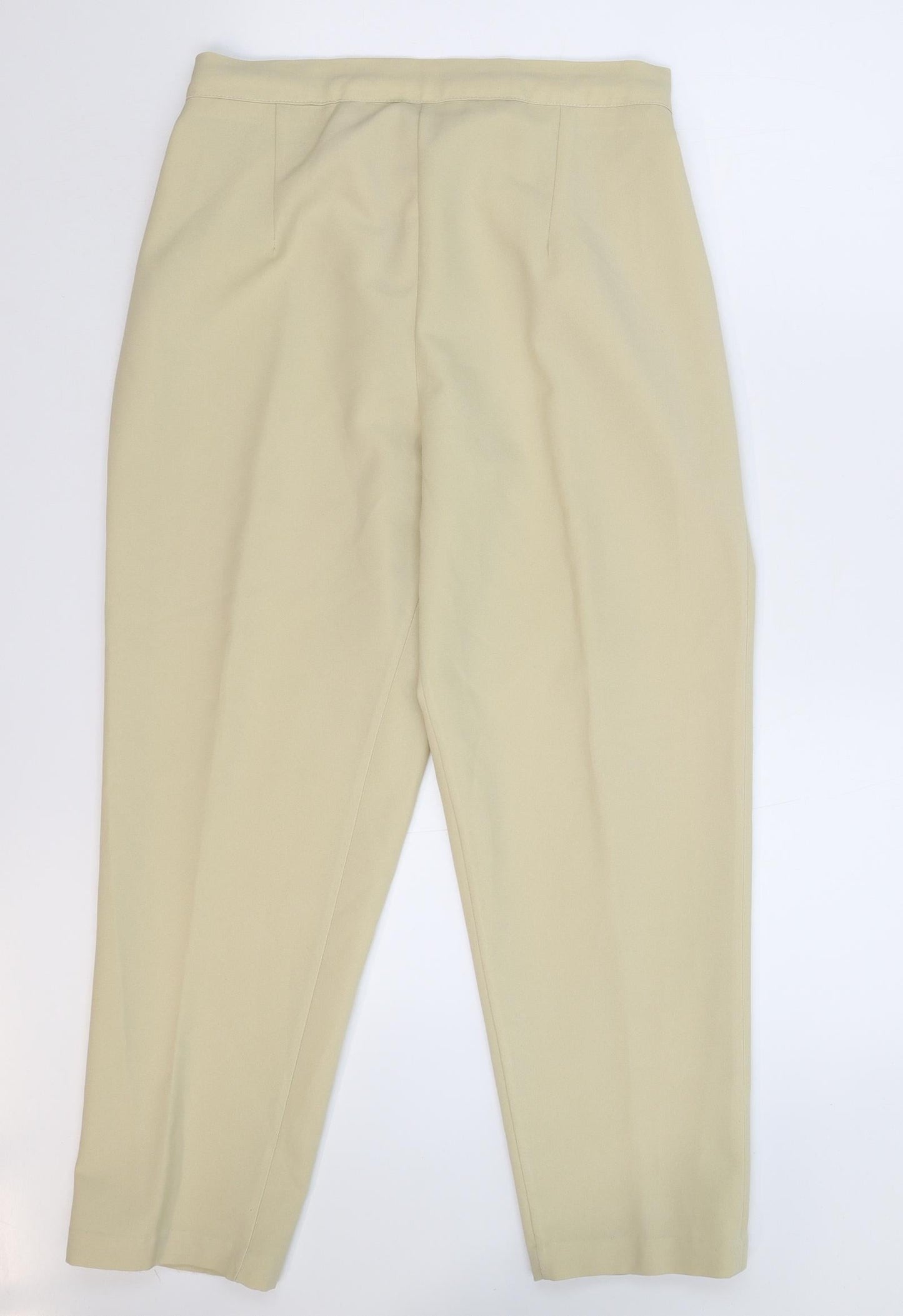 Preworn Womens Beige   Trousers  Size 16 L26 in