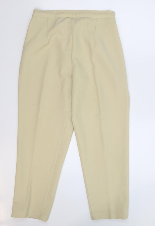 Preworn Womens Beige   Trousers  Size 16 L26 in