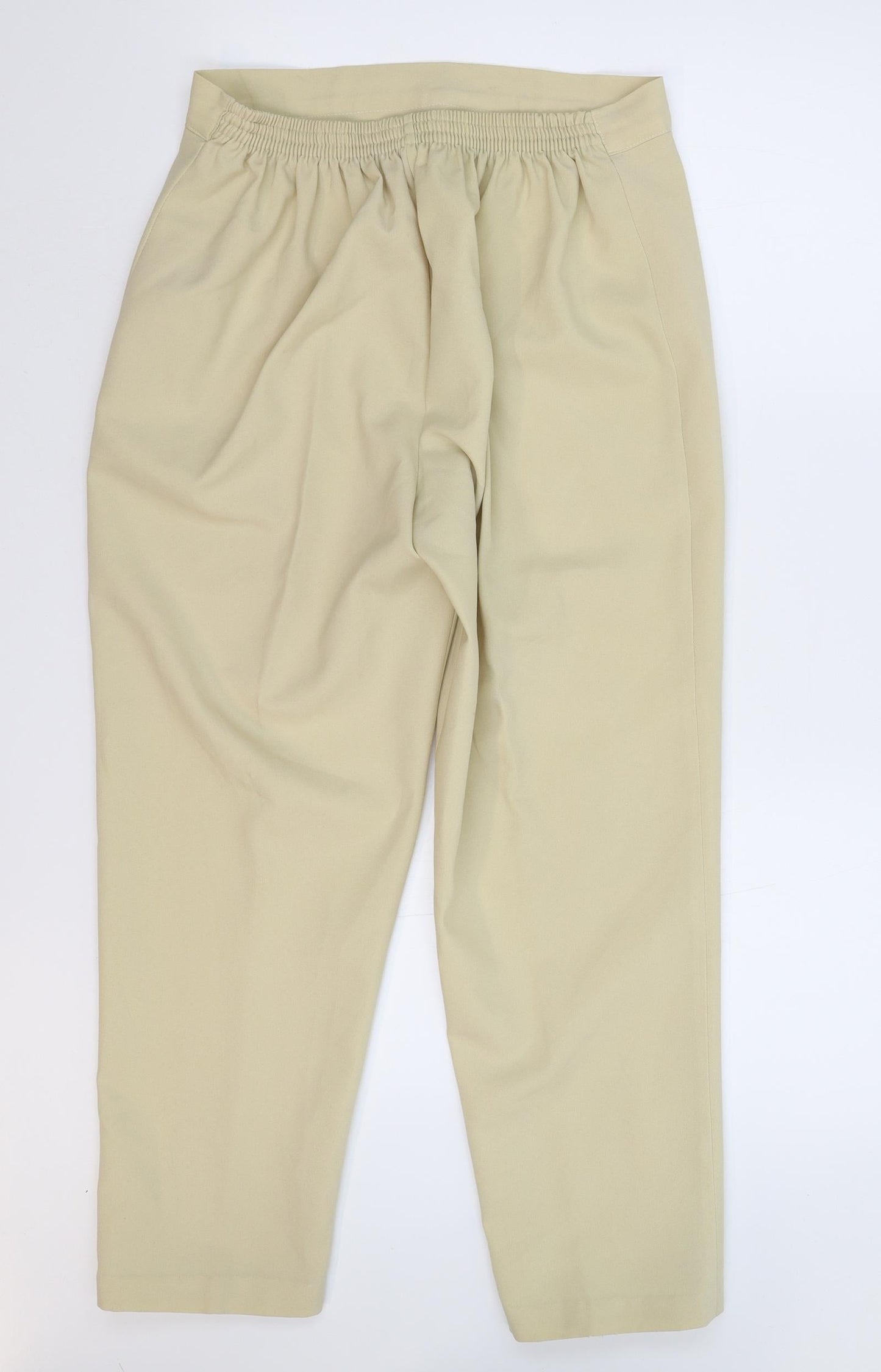 Preworn Womens Beige   Trousers  Size 16 L26 in