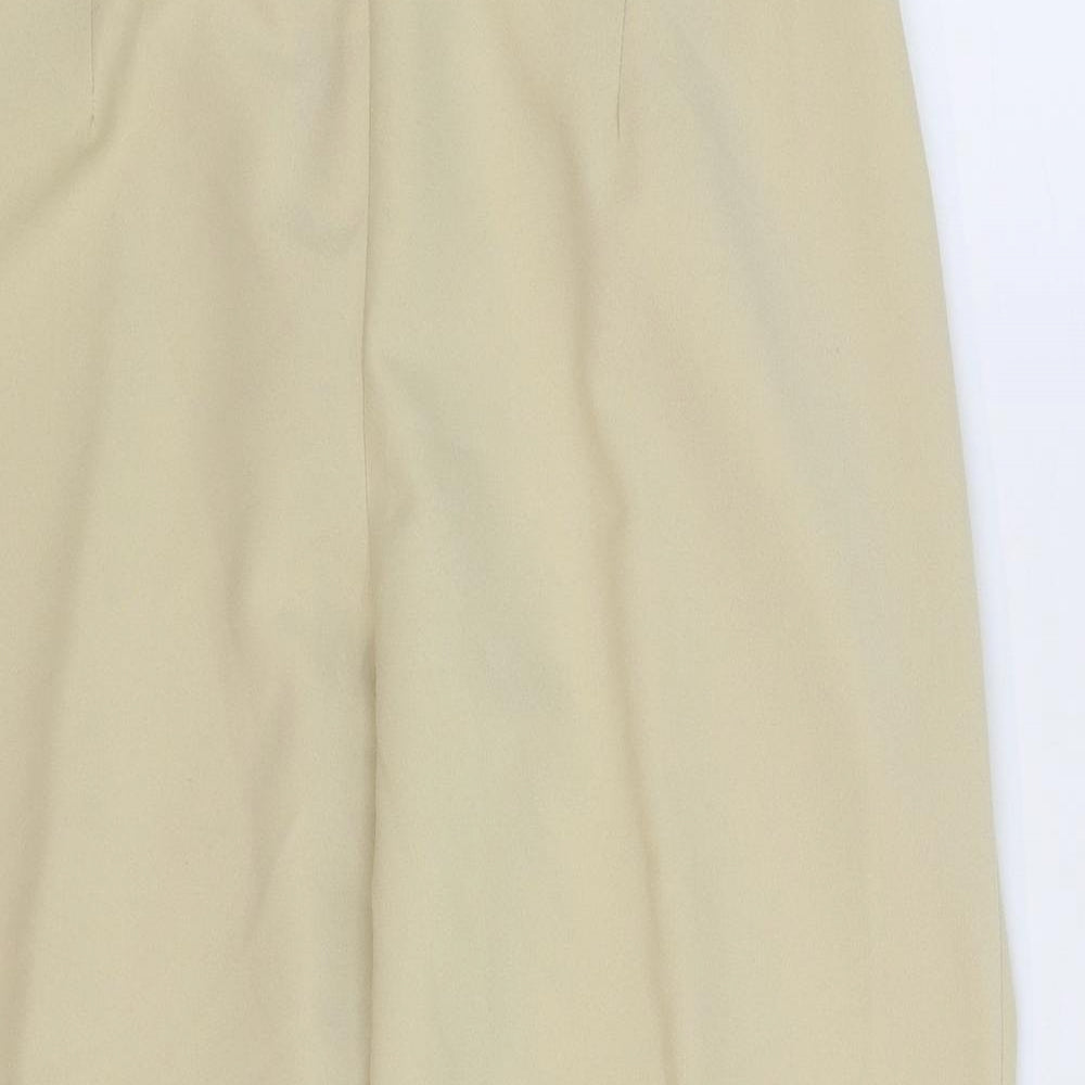 Preworn Womens Beige   Trousers  Size 16 L26 in
