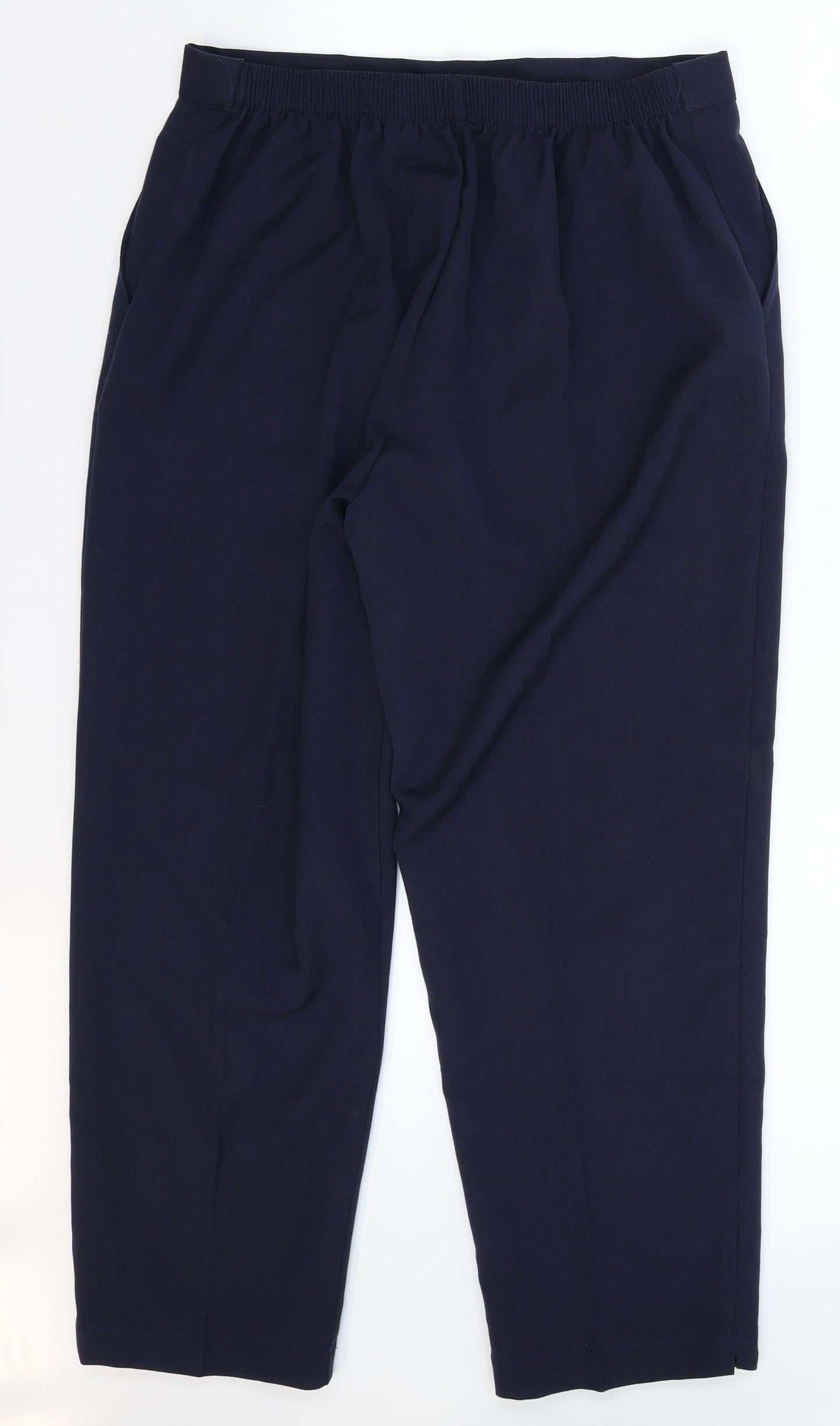 Preworn Womens Blue   Trousers  Size 16 L26 in