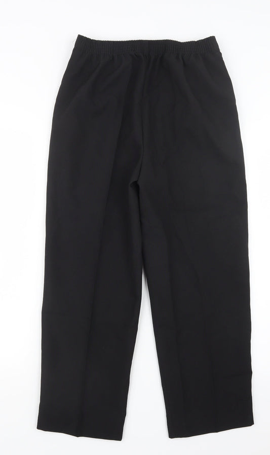 BM Womens Black   Trousers  Size 10 L24 in