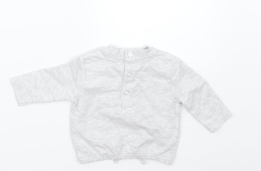 Very Girls Grey   Pullover Jumper Size 0-3 Months