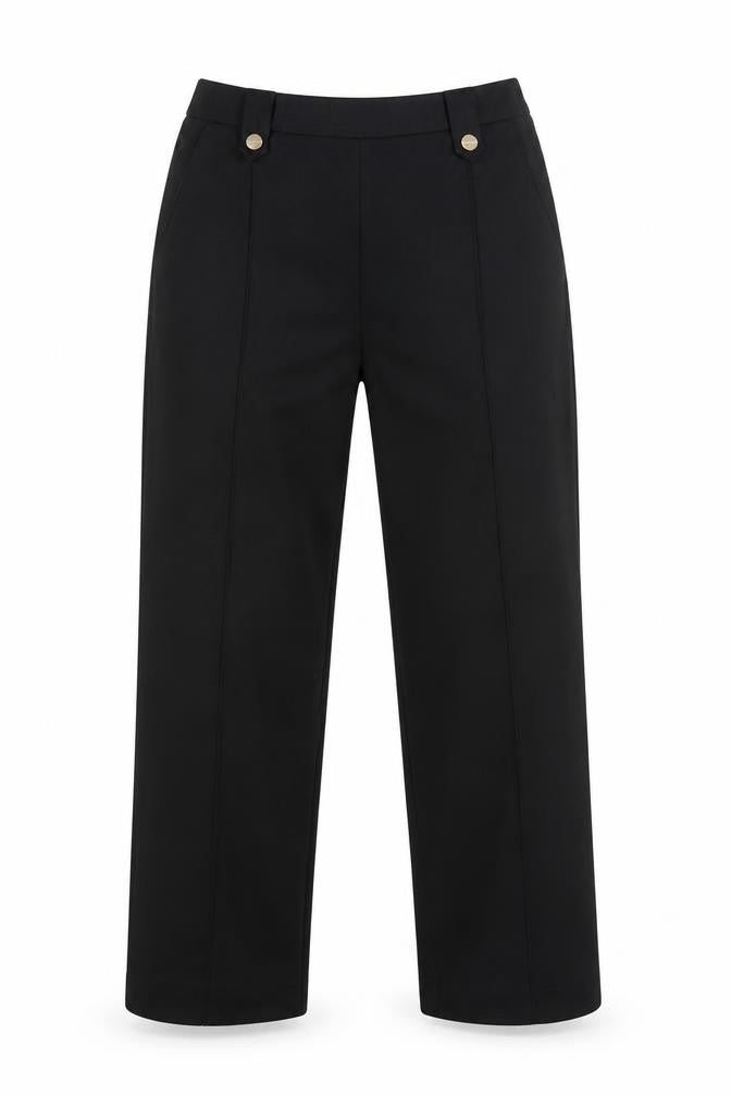 Bonmarché Womens Black Trousers Size 10 L24 in