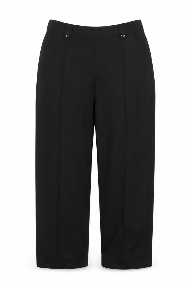Bonmarché Womens Black Trousers Size 12 L24 in