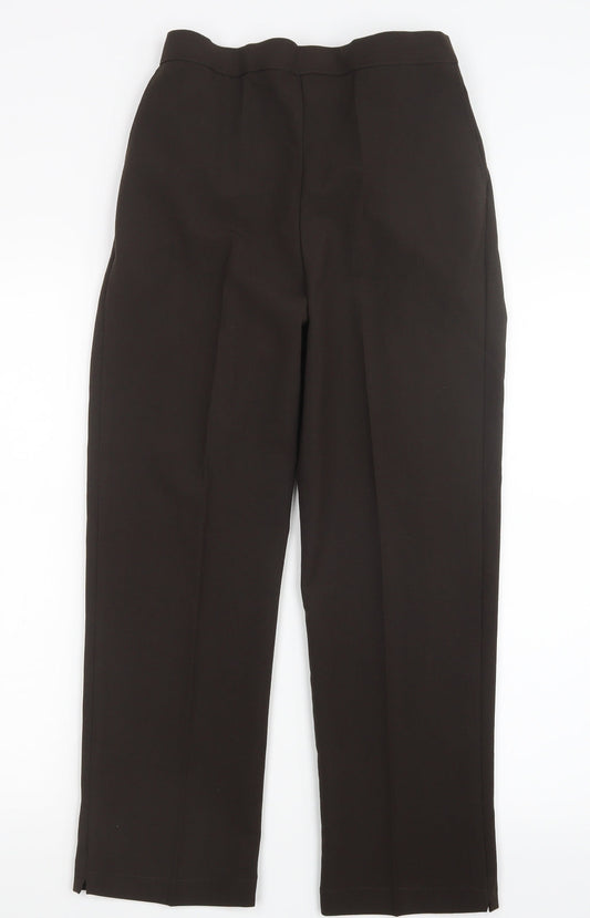 Preworn Womens Brown   Trousers  Size 10 L25 in