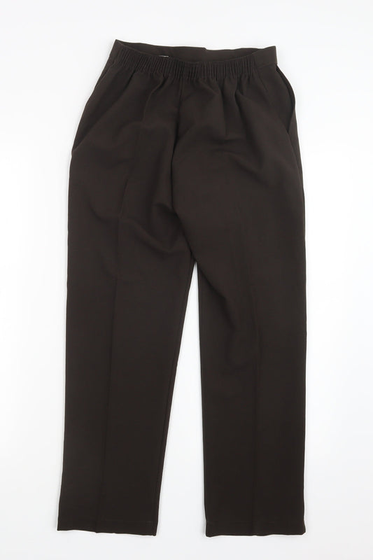 Preworn Womens Brown   Trousers  Size 10 L25 in