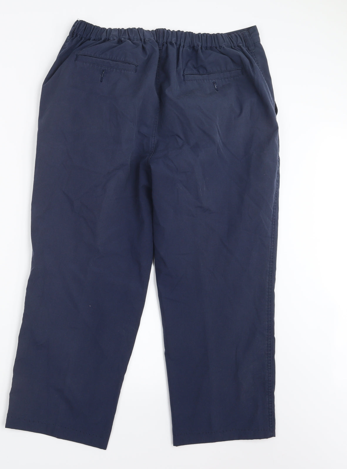 Essentials Womens Blue   Trousers  Size 34 in L24 in