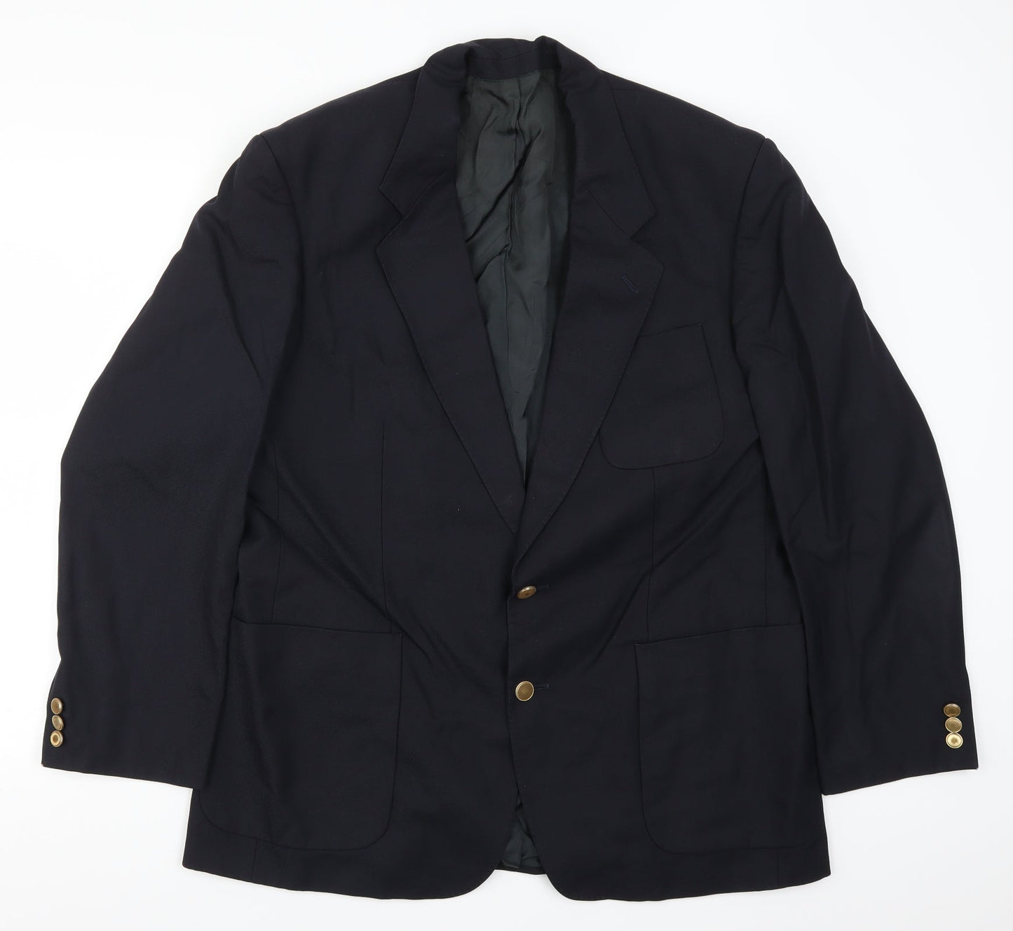 Marks and Spencer Mens Blue   Jacket Suit Jacket Size 42