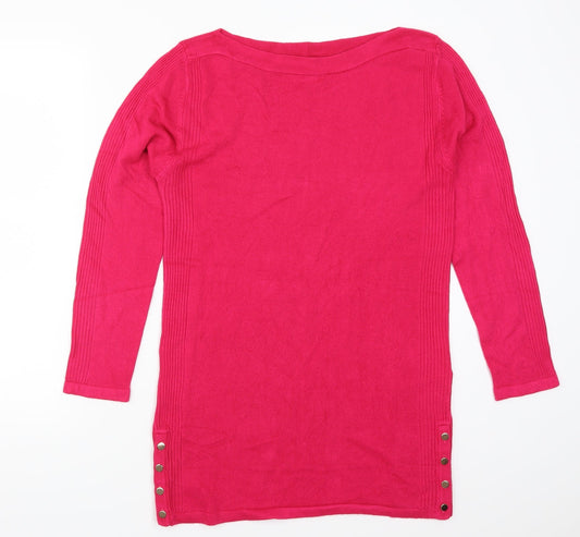JD Williams Womens Pink   Pullover Jumper Size 8