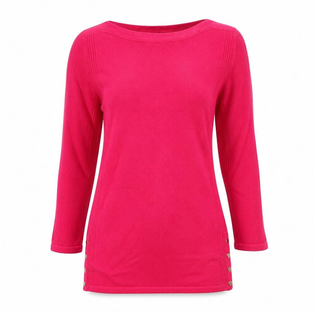 Womens UK 8 Regular JD Williams Pink Pullover Tight-Knit