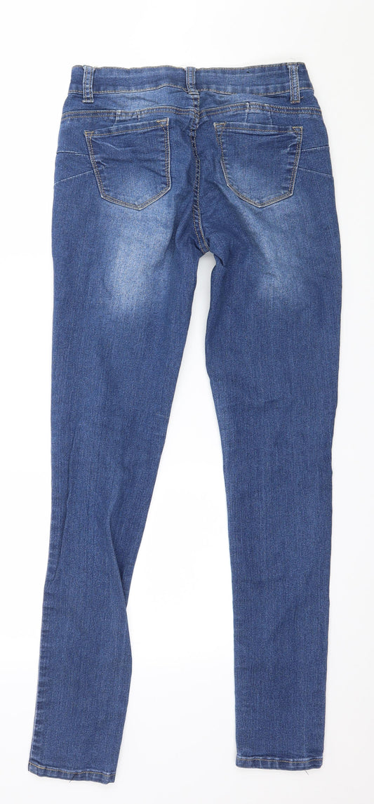 B.O.B Jeans Womens Blue  Denim Skinny Jeans Size 28 in L29 in