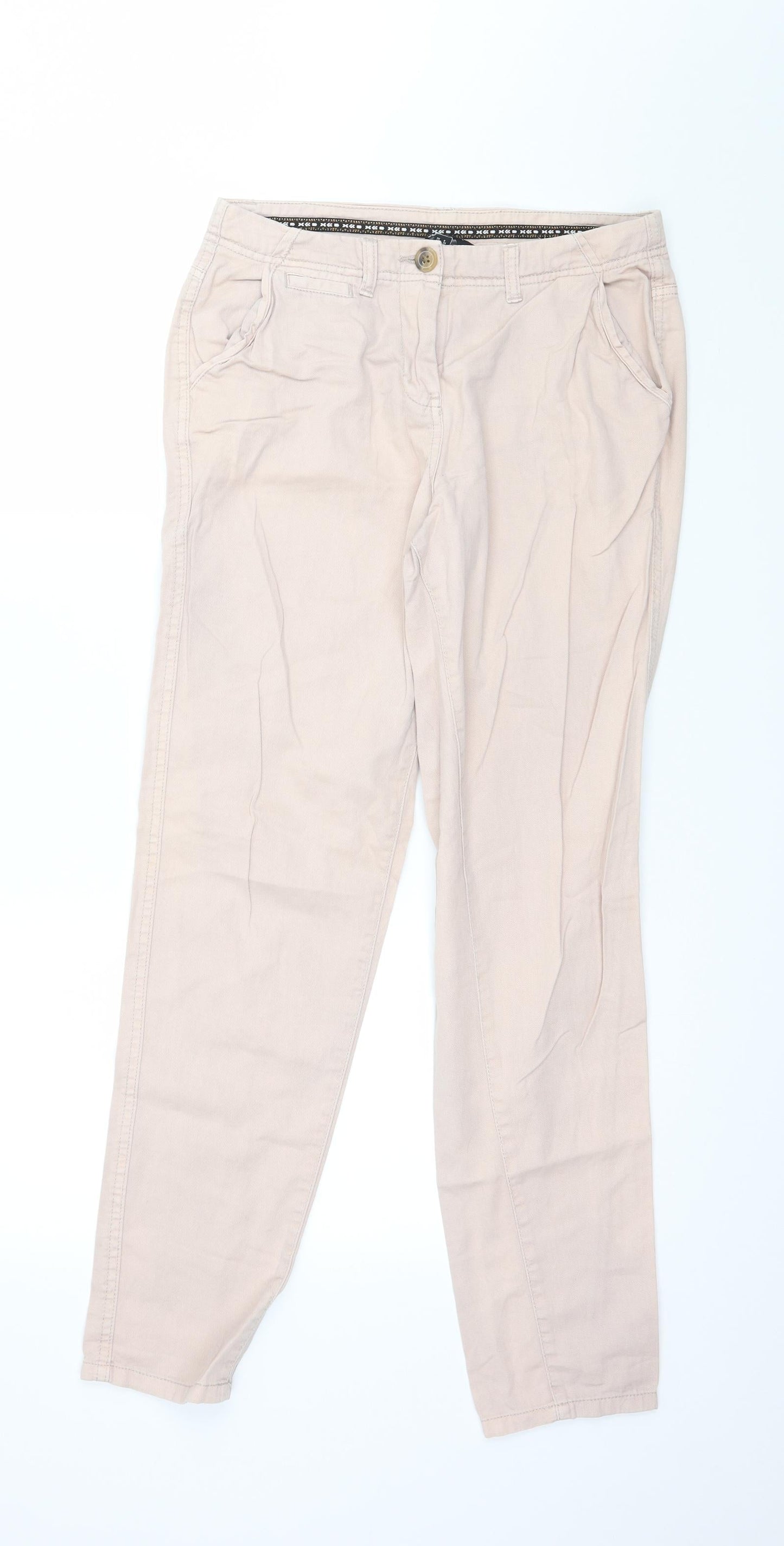 New Look Womens Pink   Trousers  Size 8 L28 in