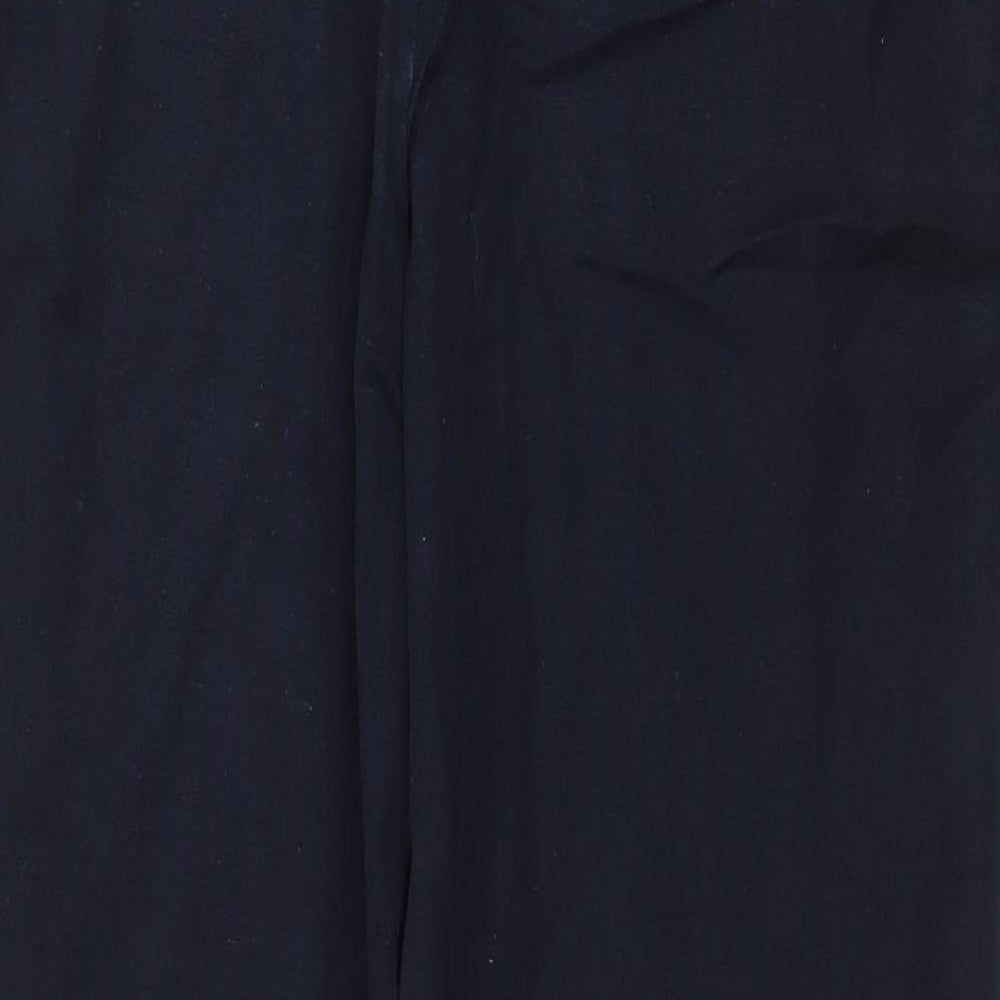 Marks and Spencer Womens Blue   Trousers  Size 10 L26 in