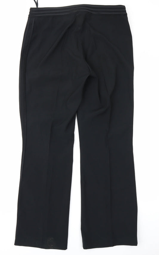 M&Co Womens Black   Trousers  Size 12 L27 in