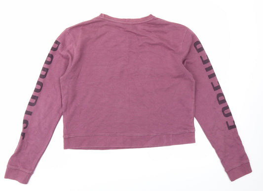 SWELL Womens Purple   Pullover Sweatshirt Size 10
