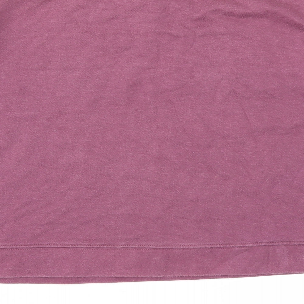 SWELL Womens Purple   Pullover Sweatshirt Size 10