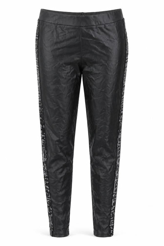 Hanel Haute Womens Black   Jogger Leggings Size S L27 in