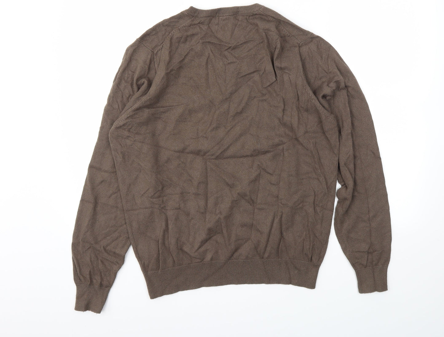M&S Mens Brown   Pullover Sweatshirt Size M